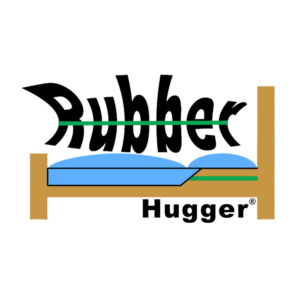 The Rubber Hugger - The Bed Sheet Holder Band , NEW Approach For Keeping  Your Sheets On Your Mattress , No Sheet Straps, Sheet Clips, Grippers, or  Fasteners. (Medium Size For Queen