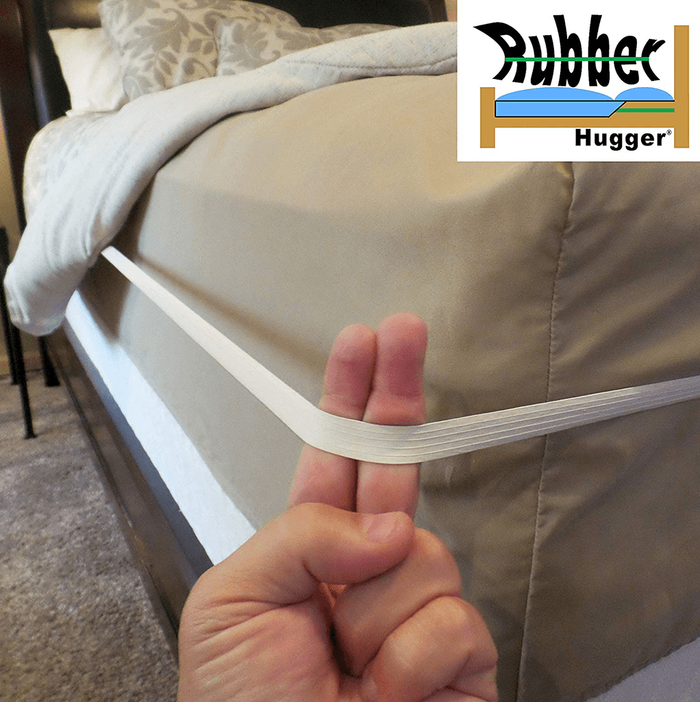 USA made patented fitted Sheet corner straps keep your bed sheets in place  